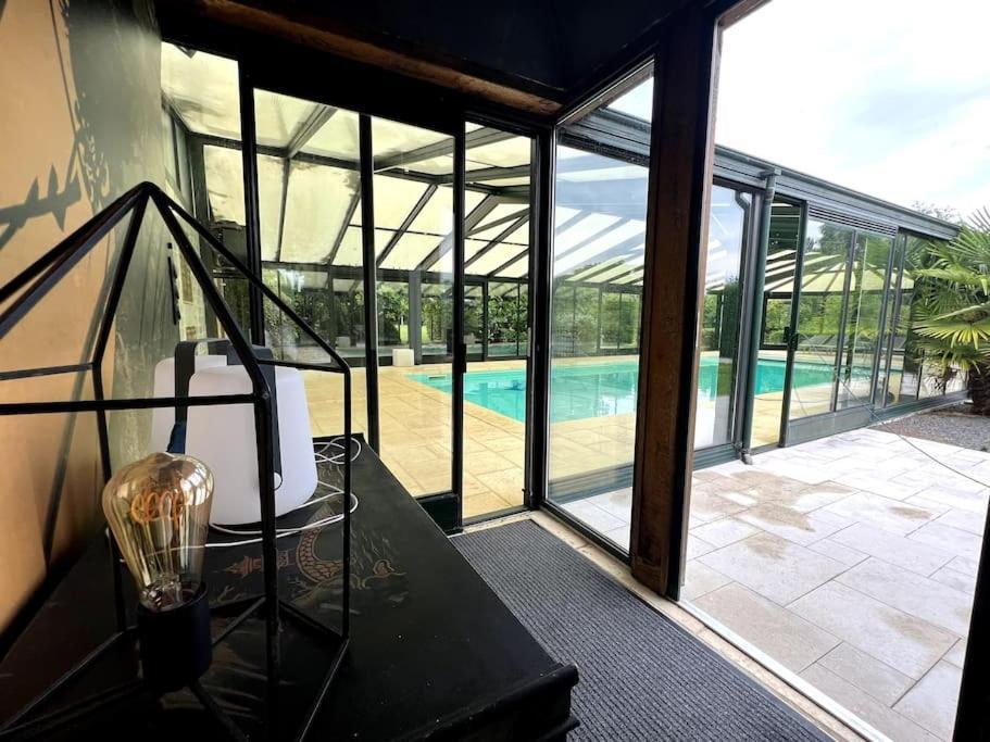 Longere Normande, Piscine Privee Chauffee Et Parc Vila Saint-Pierre-des-Ifs  Exterior foto
